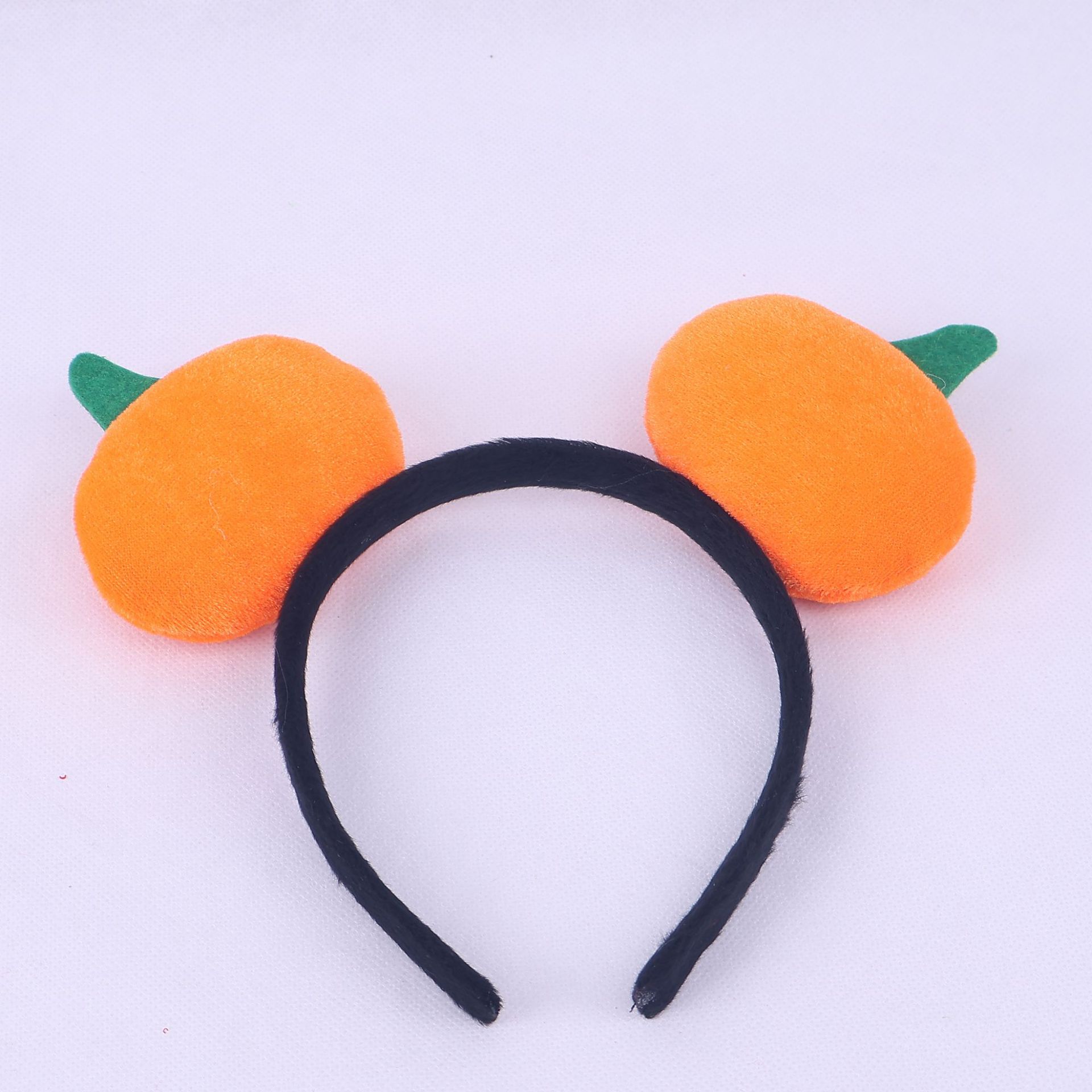 Diadema de calabaza de Halloween, accesorios para el cabello para niños lindos y divertidos, diadema, artículos de decoración de fiesta de fiesta de Halloween