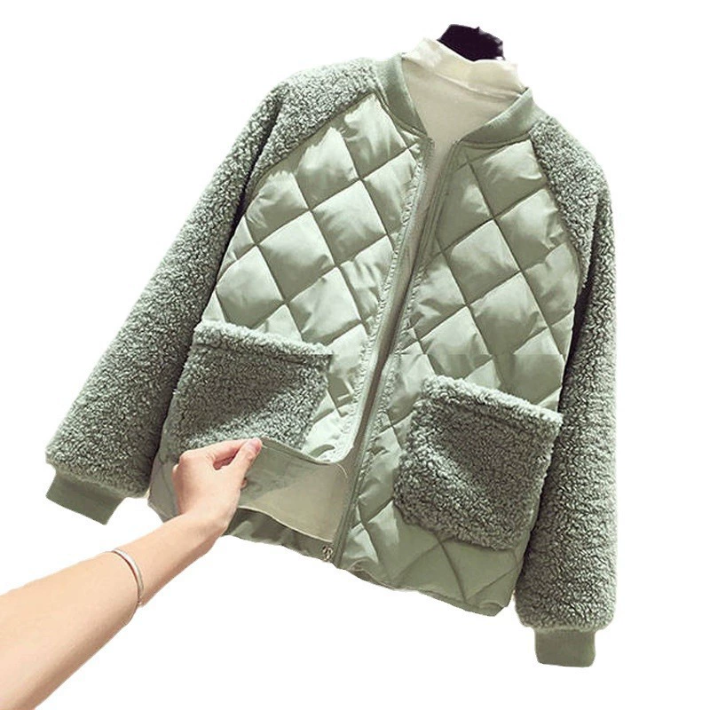 Короткая демисезонная пуховая куртка, oversize корейский стиль, лёгкая и тонкая