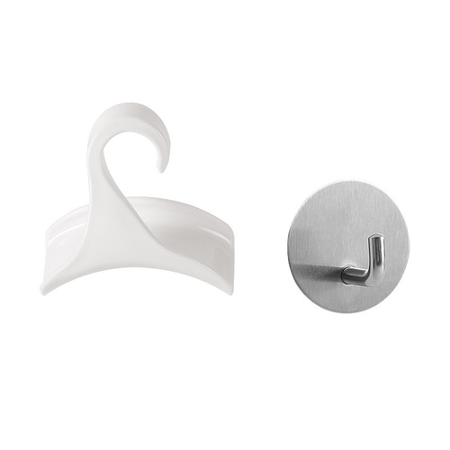 Arched headphone hook bracket without punching e-sports game headset headphone hanger wall-mounted door behind key hook