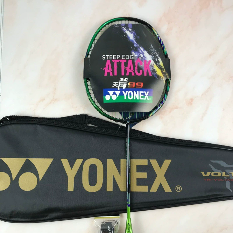 Бадминтонная ракетка (YY) Sky Ax 100ZZ, полностью углепластиковая 4U, selectable 22–28 lb натяжение