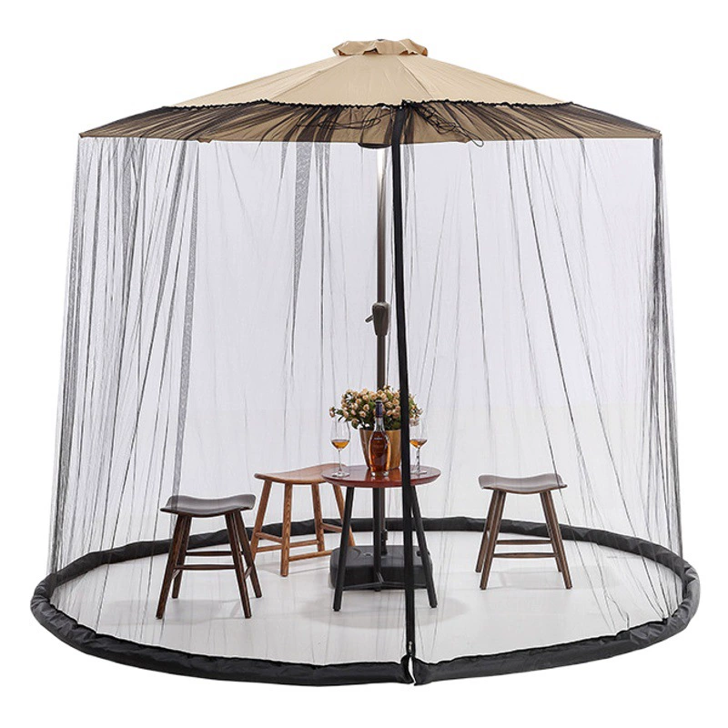Открытый двор зонтик противомоскитная сетка