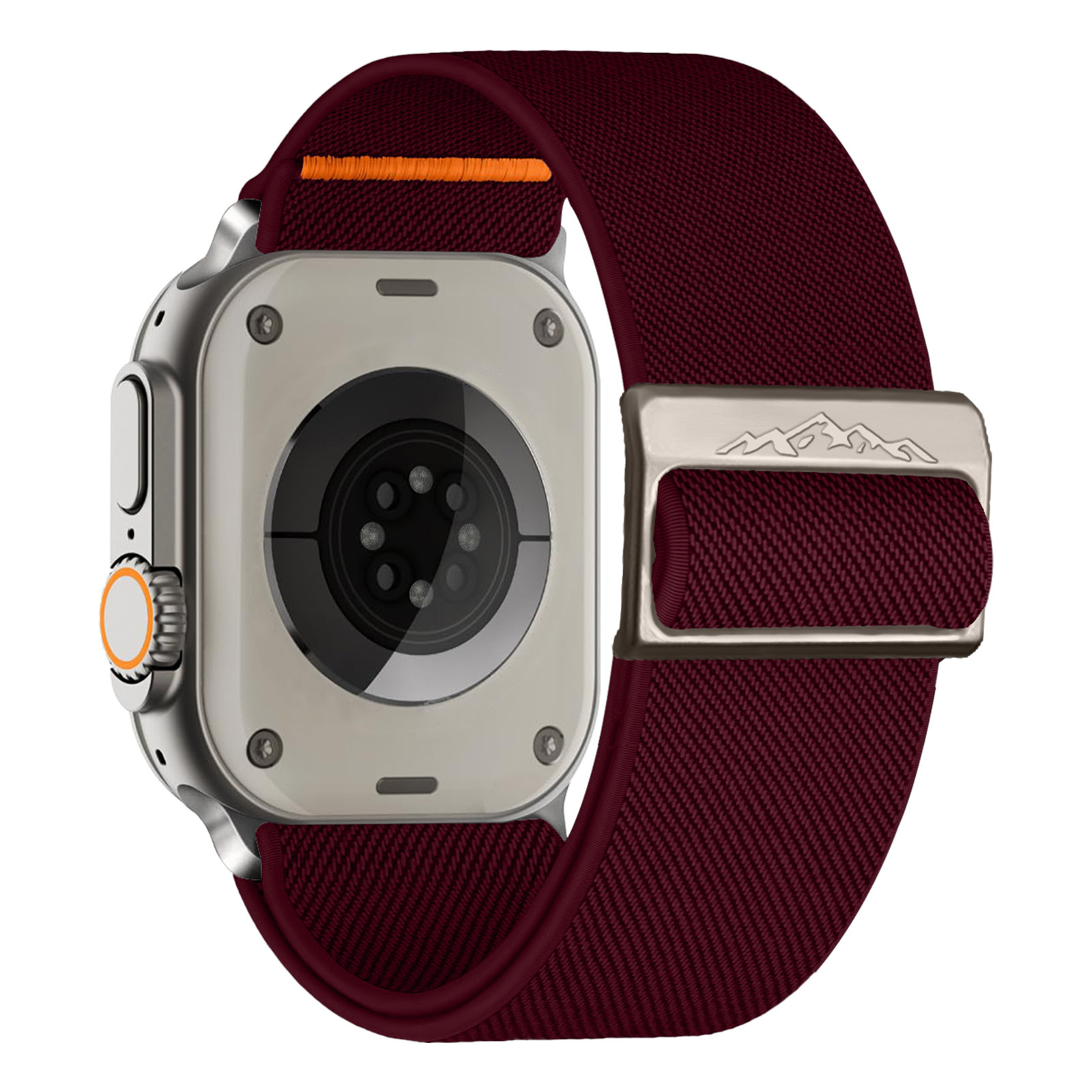 Correa tejida de nylon elástico de Apple aplicable Correa de applewatch Correa tejida con hebilla de ajuste de 26mm
