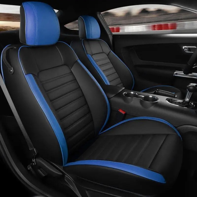 검정색과 파란색 스트립 모션 표준 버전