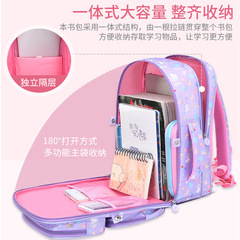 Dingdang Cat Elementary School Student Schoolbag Rainbow Girl Children's Dual-Shoulder Backpack Cute Princess Wholesale Distribution