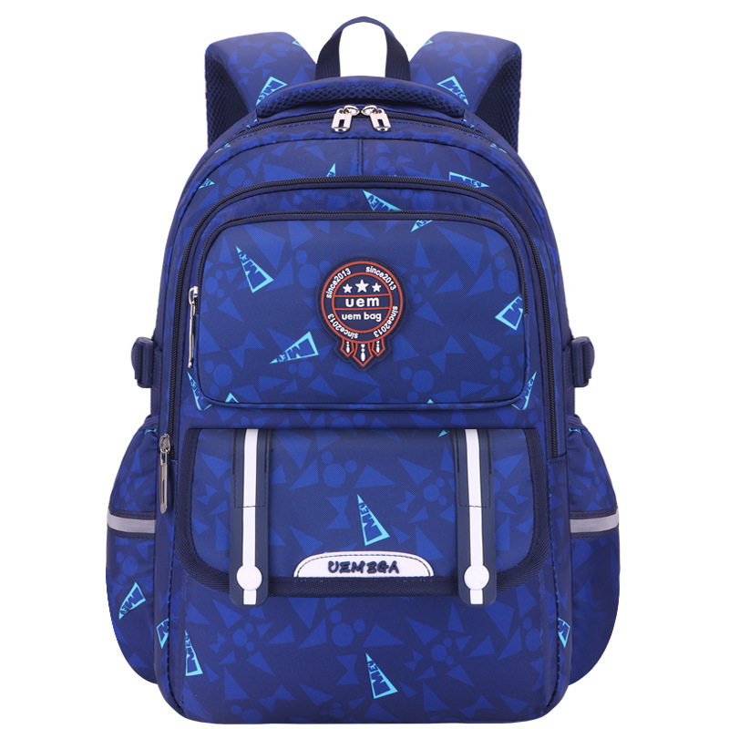 Mochila de estudiantes de secundaria secundaria, mochila de niños, mochila de 3 - 6 - 9 grados, mochila de descompresión de gran capacidad