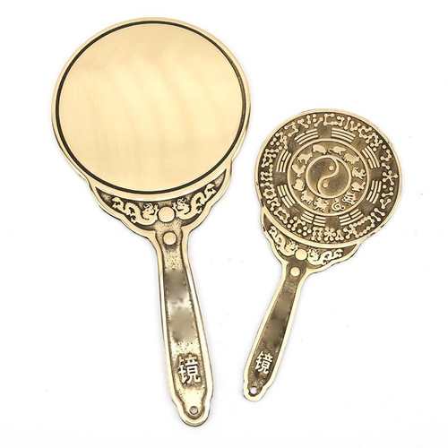 Bronze Mirror Twelve Zodiac Bronze Mirror Handle Mirror Home Crafts Bronze Wholesale