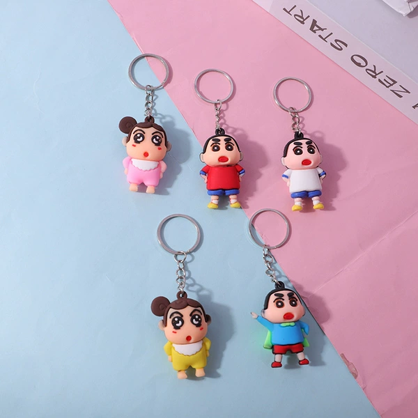 Medium crayon Shin-shirt single-circle mixed hair