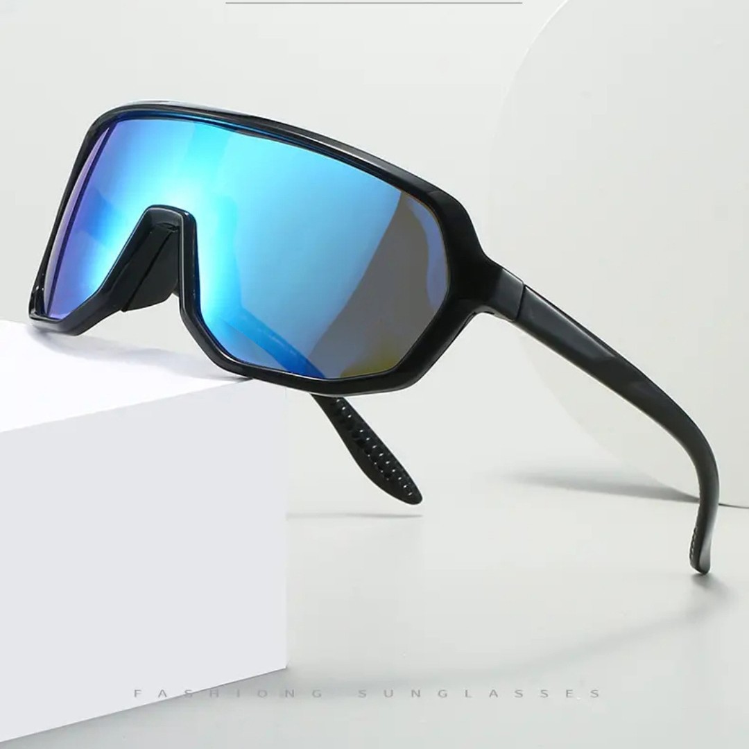 夏季骑行新款加大框墨镜高级感户外防风男女时尚显脸小登山护目镜