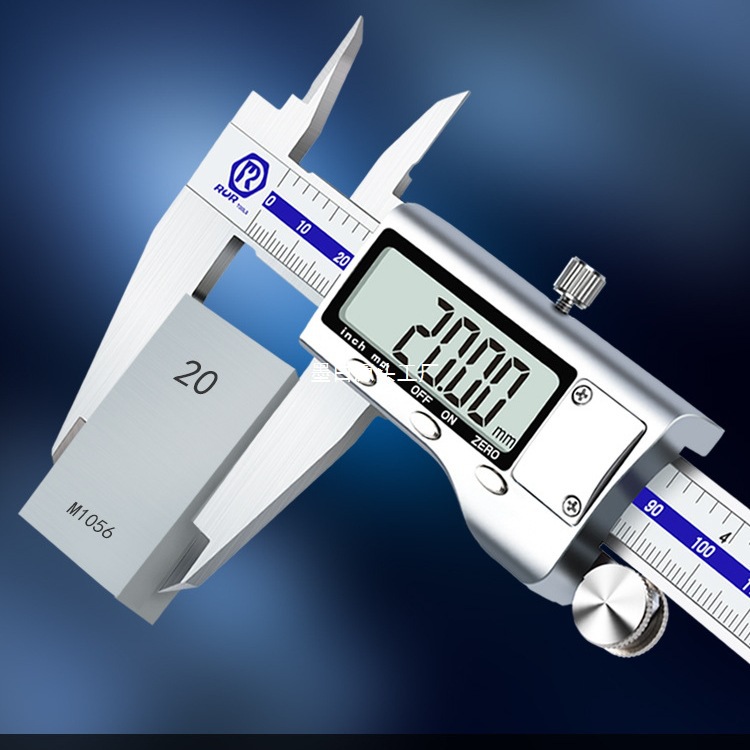 锐尔电子游标卡尺高精度数显工业级家用小型文玩珠宝深度油标卡尺