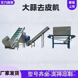 多功能蒜瓣脱皮机 时产量1000斤 不锈钢蒜米扒皮机 大蒜去皮机