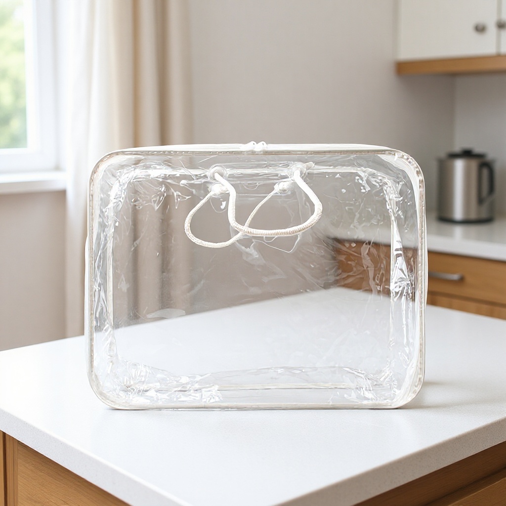 现货被子包装袋PVC透明钢丝包空调被包装袋毛毯收纳钢丝包