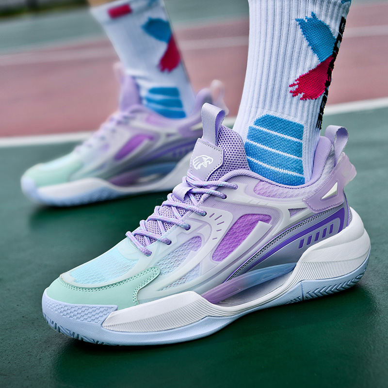 Children's Basketball Shoes Luminous Youth Men's 6 Sports Shoes 7 Middle and Big Children's 8 Boys 9 Running Shoes 10 Students Summer 15 Years Old