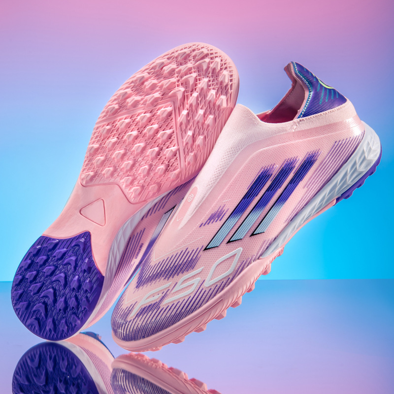 Zapatos de Fútbol de Corte Bajo F50 de TPU y Caucho Transpirable para Césped Artificial