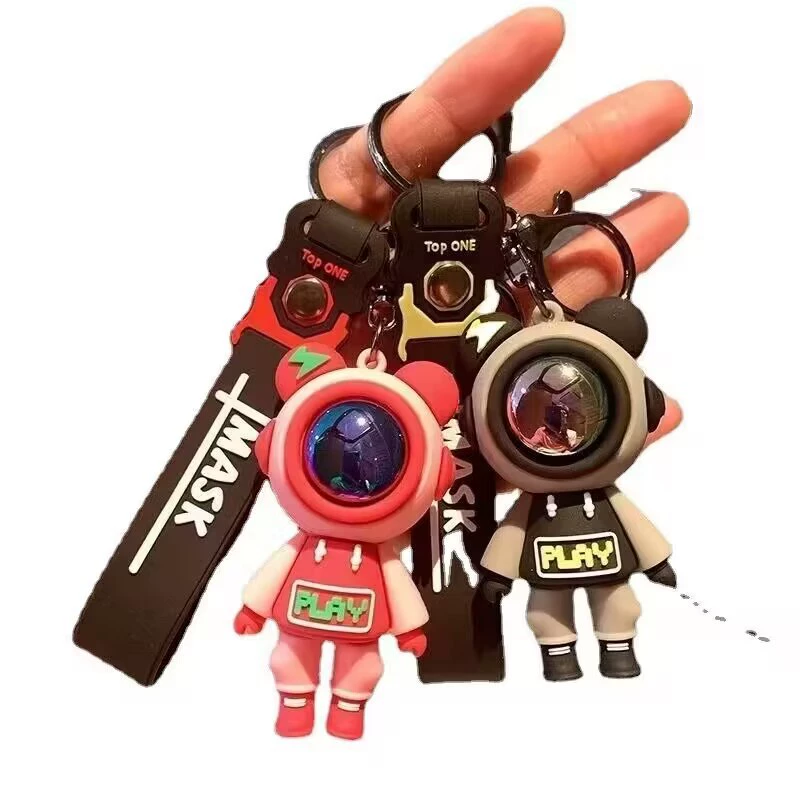 Creative keychain for students, school bag, backpack accessory, pendant, Birthday gift