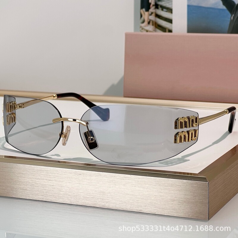 26 New Models of High-Quality Frameless Curved Sunglasses for Women A51S, the Same Style as the Internet Celebrity Mm, High-End Anti-Uv Sunglasses 26 New Models of High-Quality Frameless Curved Sunglasses for Women A51S, the Same Style as the Internet Celebrity Mm, High-End Anti-Uv Sunglasses