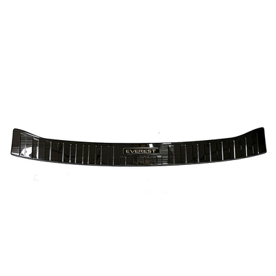 Strips Modified Welcome Step Plates — Dekorativ pedal başlıqları - trunk-outside-1-piece-of-outer-rear-guard-stainless-steel-black-titanium-brushed-suitable-for-2023-everest