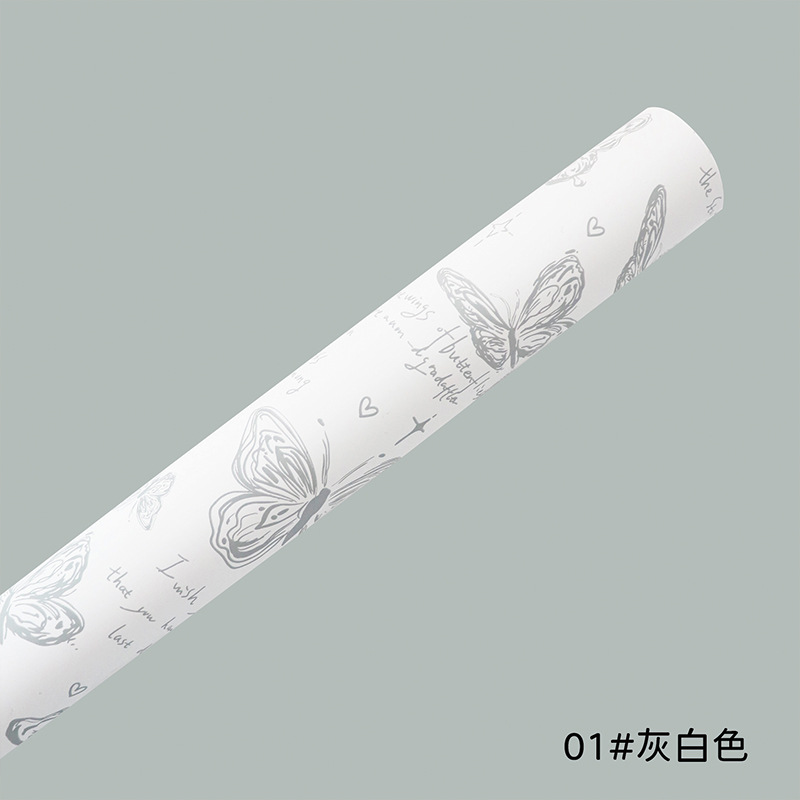 Gris blanco; 57*57cm 20 hojas/paquete