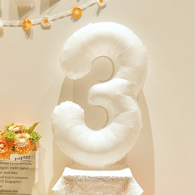 32inch デジタルバルーン Lサイズ Mサイズ ローズゴールデン アルミフィルム 子供の誕生日パーティー 赤ちゃん 1歳アレンジメント|undefined