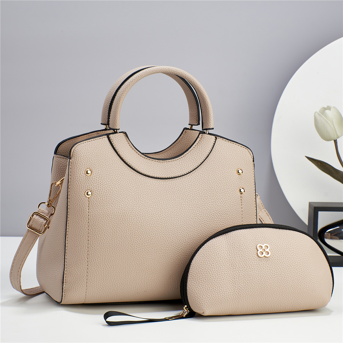 Bolso de hombro de las mujeres elegante bolso de la mamá bolso de moda nueva fábrica de venta directa crossbody nuevo estilo textura image 12