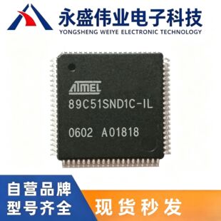 AT89C51SND1C-IL  LQFP80 ��Ƭ�C ΢������ AT89C51SND1C