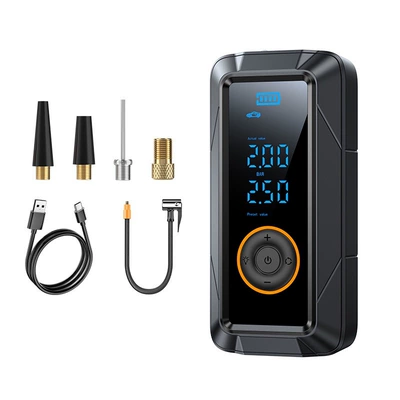Cross-Border Car Wireless Air Pump Portable Car Electric Pump Car Tire Car Inflator (Hava nasosu) - pl-01-wireless-model