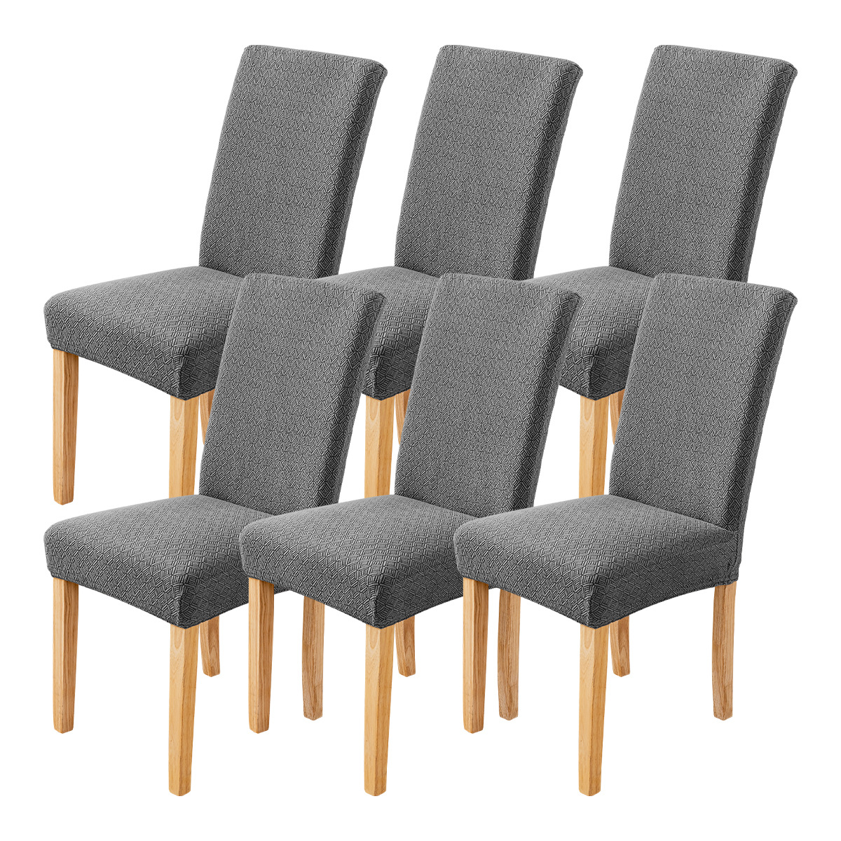 Funda para silla de color puro especial transfronteriza Funda para silla de comedor antideslizante, antipolvo y resistente al desgaste