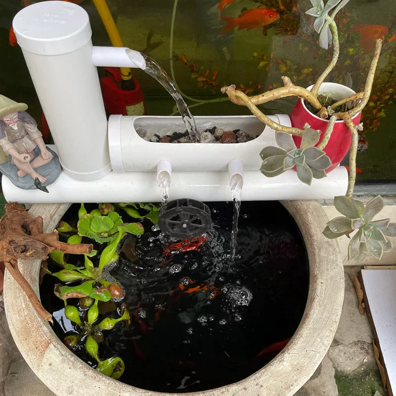 Циркулятор воды Водоотводчик фарфоровый цилиндр каменный резервуар круглый цилиндр