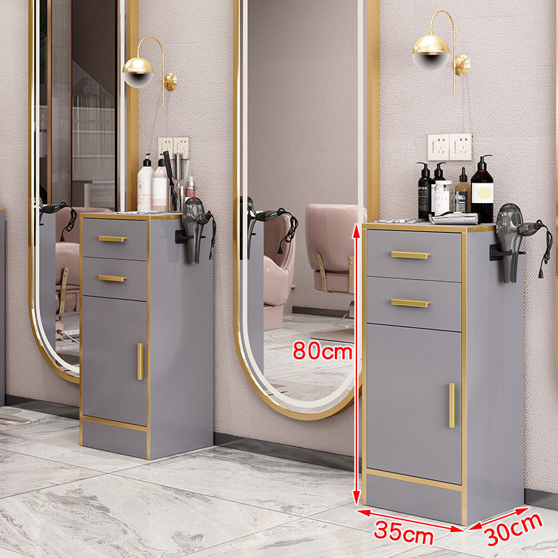 Armario de herramientas de peluquería, carrito pequeño, salón de peluquería, escritorio de herramientas especial, estante multifunción, salón de peluquería, armario de peluquería