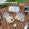Street shockproof handheld kitchenware for camping, storage box, 8 cells, 4 cells, 3 cells