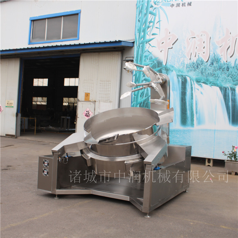 大型全自动行星搅拌机器 行星搅拌翻炒机器 中润行星搅拌炒锅