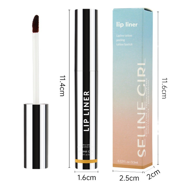 Cross-border Cellinger non-stick cup moisturizing tattoo peeling tear lip liner easy to color pen lip liner foreign trade