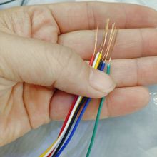 RV电线纯软丝软线多芯:0.75平方diy电子细线连接线多丝26AWG直销