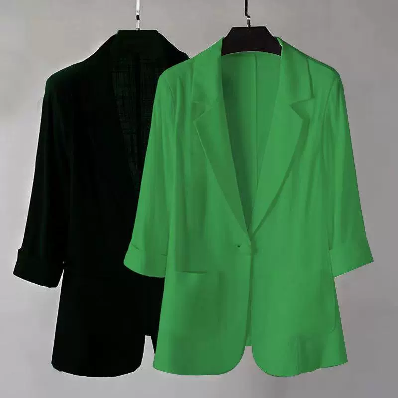 Short fitted jacket, Korean style, bright catchy style
