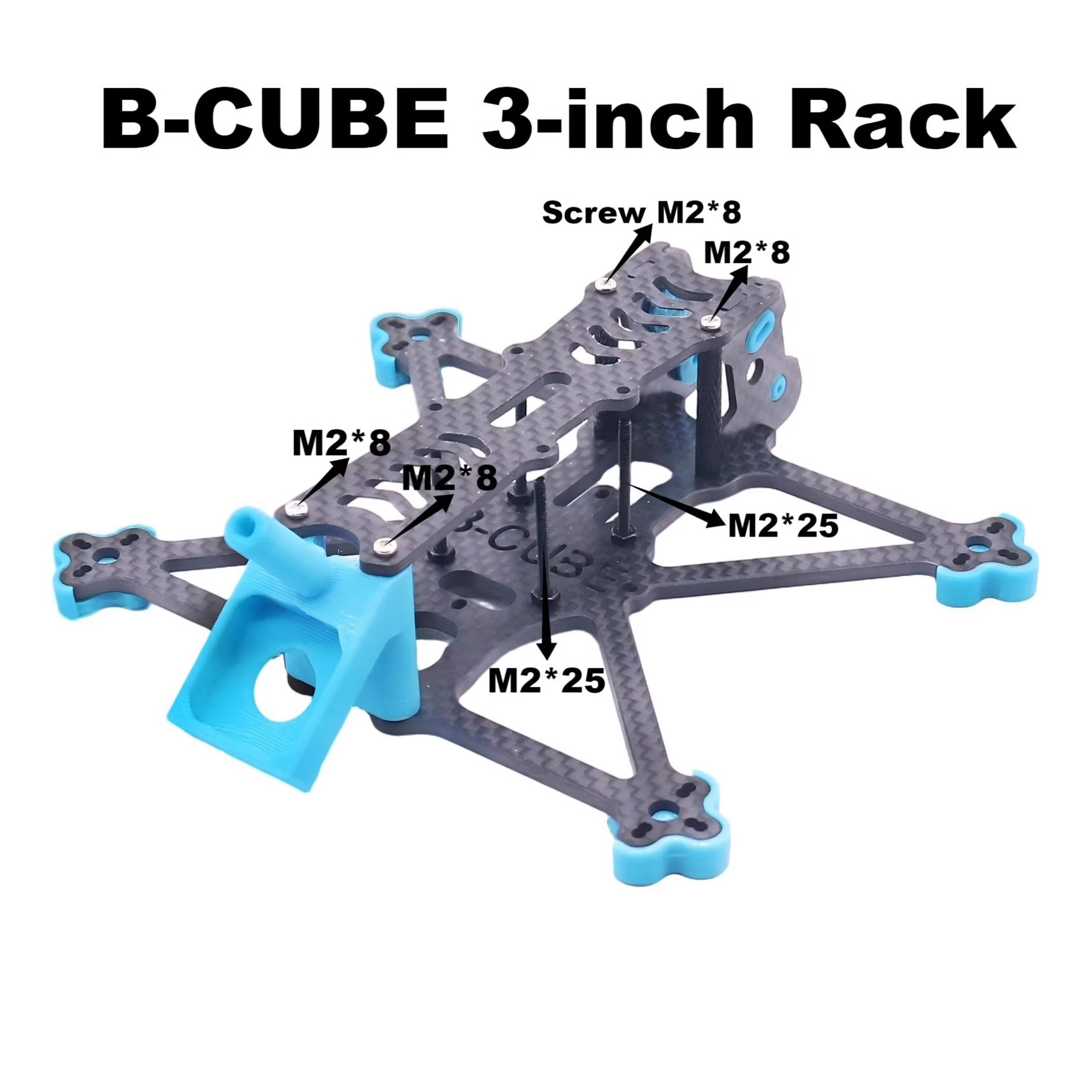 Рама FPV дрон Bo Cube 3 дюйма стандарт
