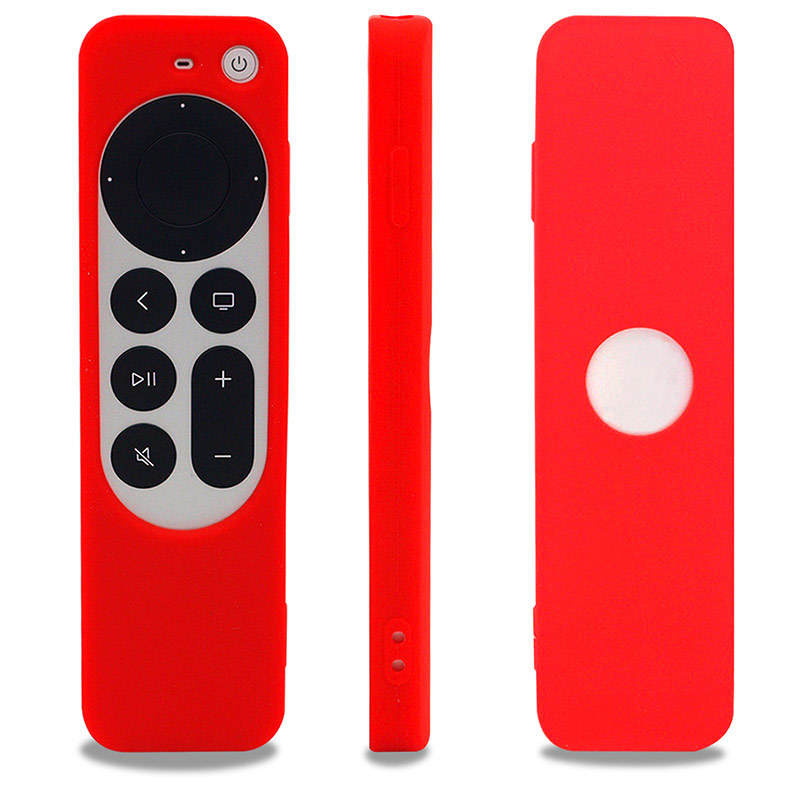 Aplicable a Apple AppleTV6 control remoto cubierta protectora nueva Apple 4K TV superior cubierta protectora de silicona líquida