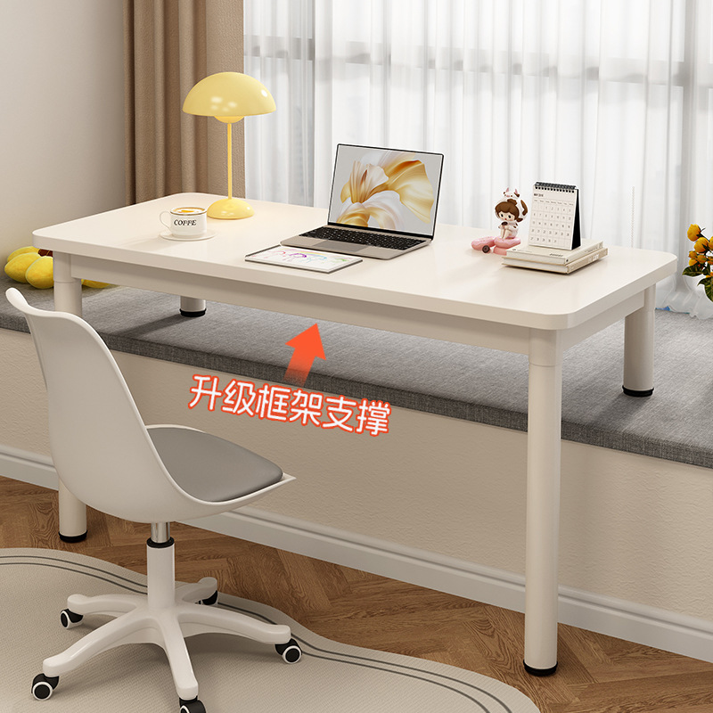 Bay Window Desk Computer Desk Bedroom Home High and Low Leg Dressing Table Small Apartment Bay Window Renovation Can Be Ordered Study Table