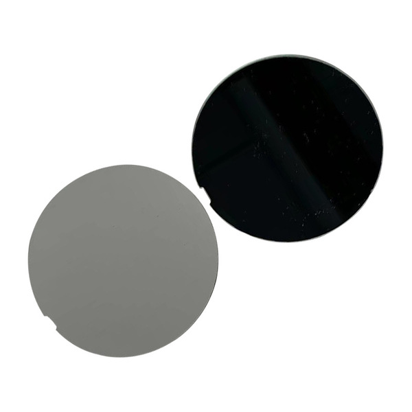 Round glass lens