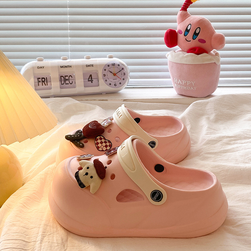 핑크·장미 강아지 세트