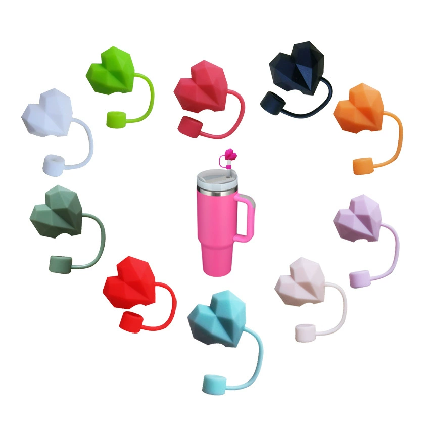 Silicone hermetic universal straw, 30 oz, 40 oz, 10mm