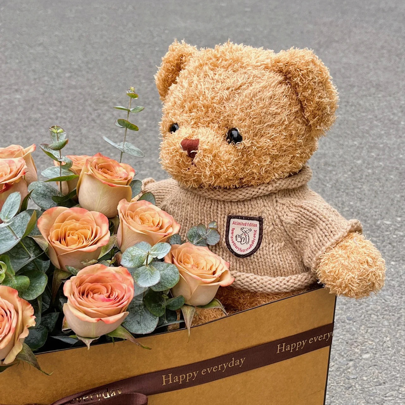 Gift Box Teddy Bear Plush Toy Bear Bear Doll Doll Rag Doll Birthday Gift Plush Doll Wholesale Gift Box Teddy Bear Plush Toy Bear Bear Doll Doll Rag Doll Birthday Gift Plush Doll Wholesale