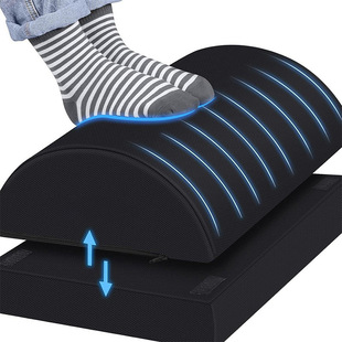 Hot Sale Office Rest Foot Mat Half Cylindrical Leg Pillow Memory Foam High Rebound Memory Foam Rest Foot Mat Thickened Non-Slip Low Mat