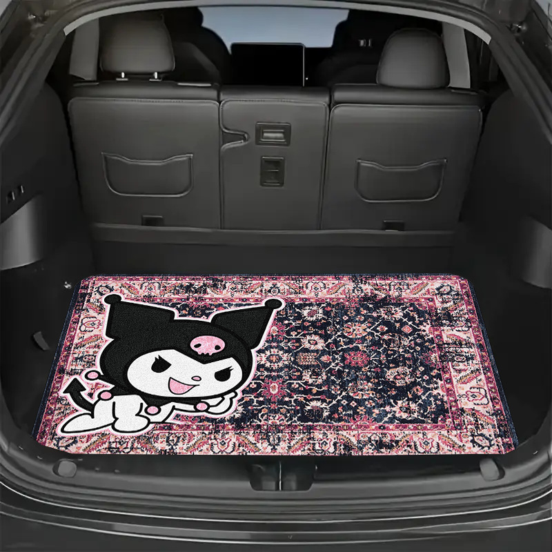Amazon Temu Dropshipping Mickey Mouse Floor Mat Car Dust-Proof and Stain-Resistant Trunk Mat Non-Slip Easy Care Item Mat