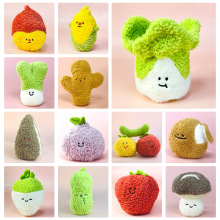 水果蔬菜仿真玩偶生菜白菜女孩玉米毛绒玩具食物蔬菜公仔生日礼物
