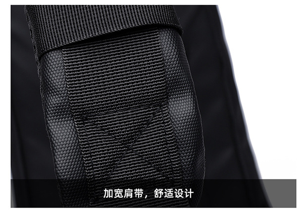2024 Spring Sports chest backpacks, cross-border wholesale USB charging port bags, men's crossbody bags, fashionable single-shoulder bags undefined