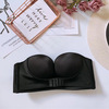 Supporting wireless bra, bra top, invisible sexy straps, fashionable underwear, increased thickness