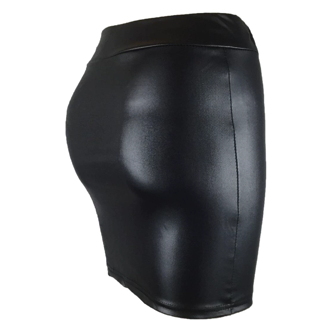 S-3XL трансграничная корейская версия женской юбки из искусственной кожи матовая юбка из искусственной кожи