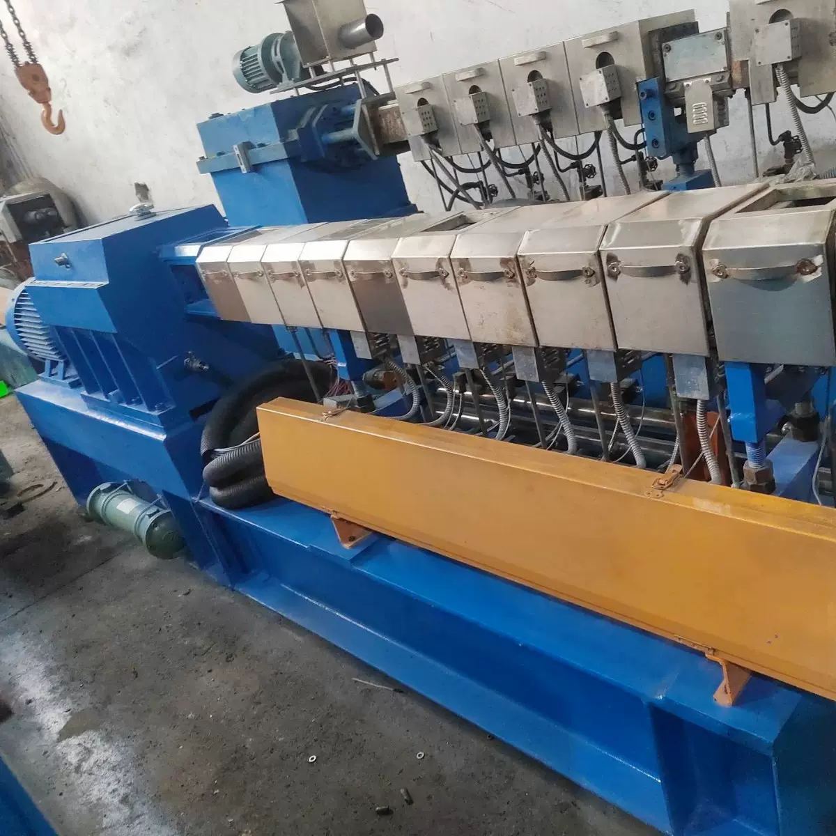 工厂直销全新65型双螺杆造粒机塑料改性挤出机设备支持定制