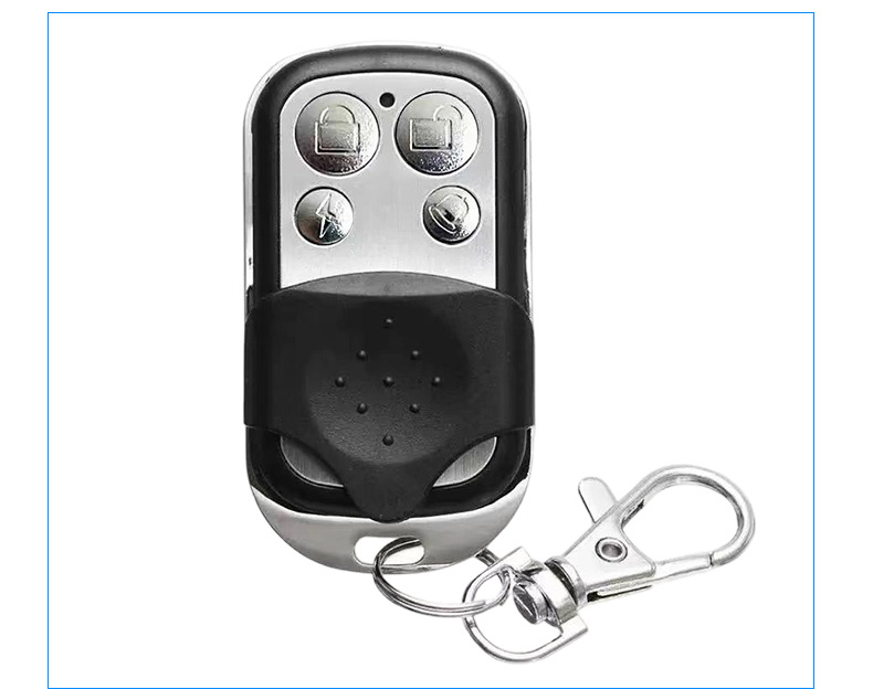 Außenhandels-Brasilien-Metall-Vier-Tasten-Kopier-Klone-Garagentor-Schiebetore-Rolltor-Elektrisches Tor 433MHZ Dual-Code-Fernbedienung