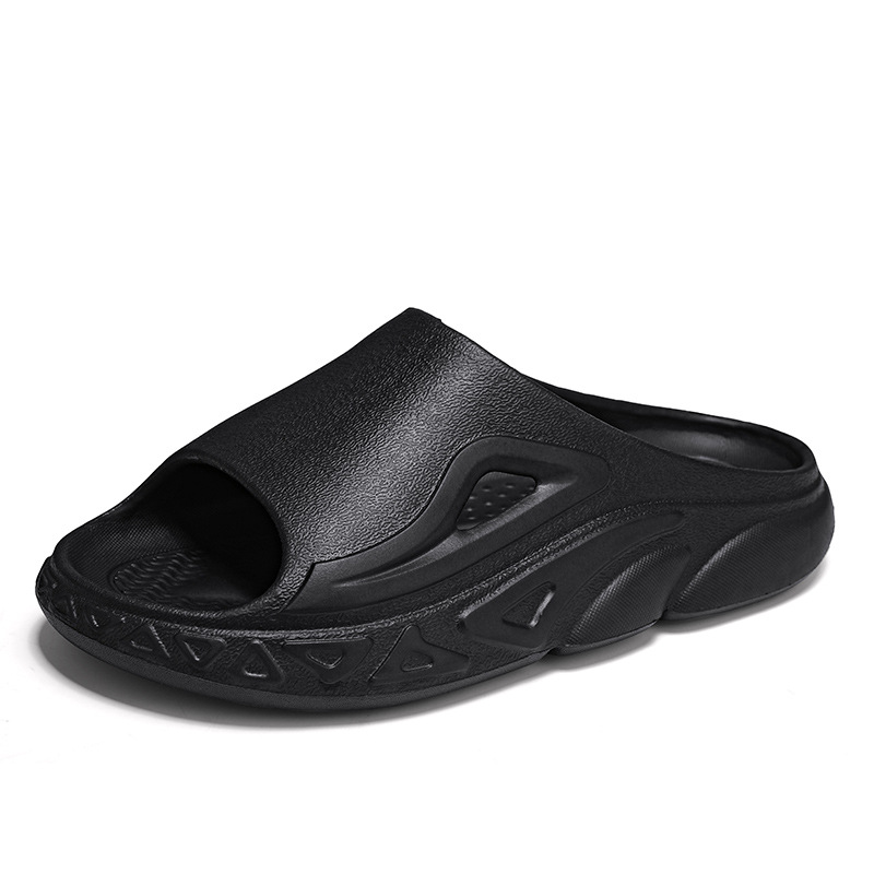 Zapatillas hombre verano 2025 nuevo estilo antideslizante y desodorante al aire libre casual chanclas de fondo grueso pisando heces sandalias y zapatillas deportes