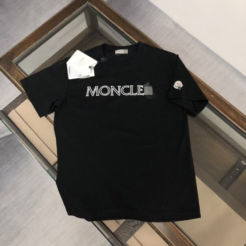 高バージョンの新しい純綿モンモンフルプリントベルクロ半袖ユニセックスTシャツトップカップル着用|undefined